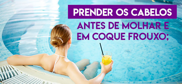 cabelos com quimica e verão: cuidados