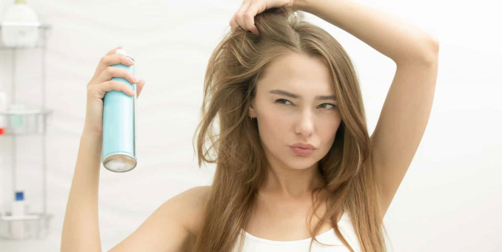 spray para penteado