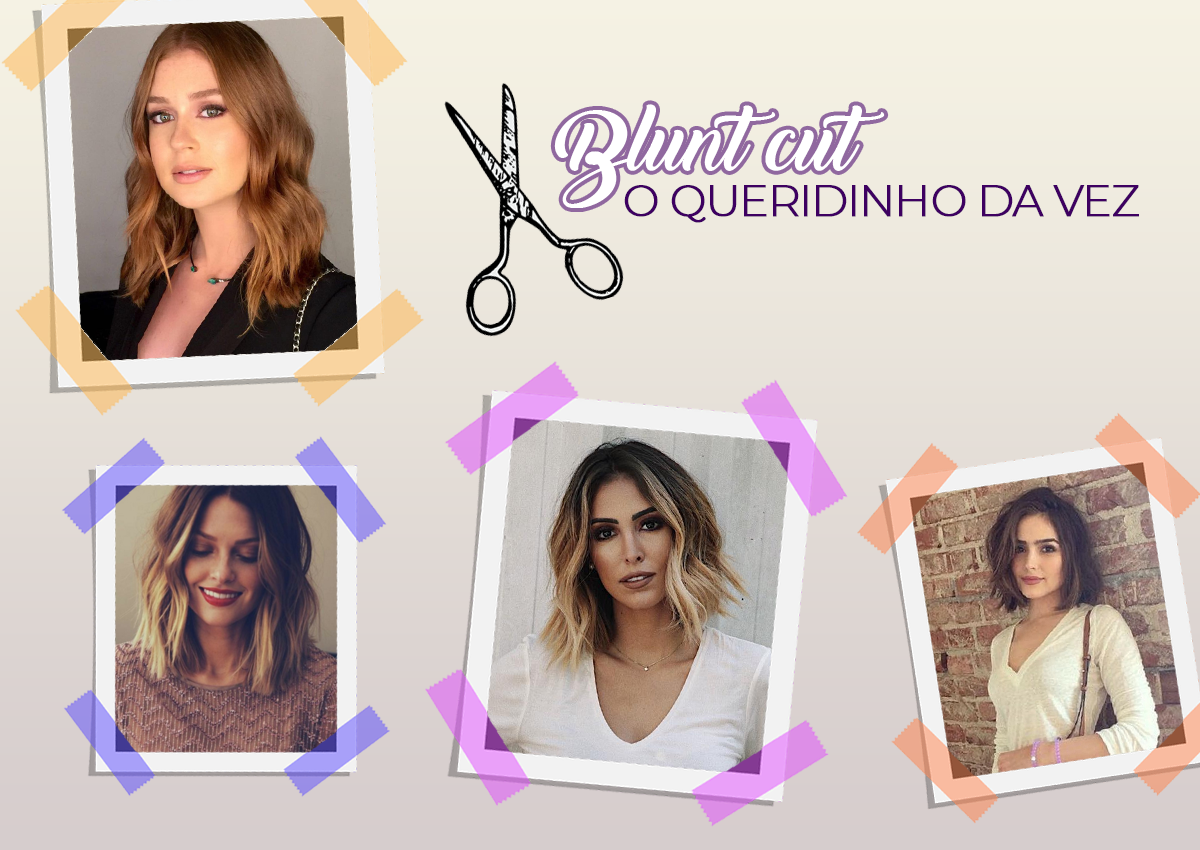 tendências de cortes femininos para 2019 - blunt cut