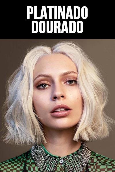loiro platinado dourado
