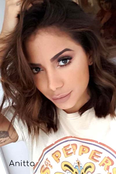Anitta cabelo curto novo