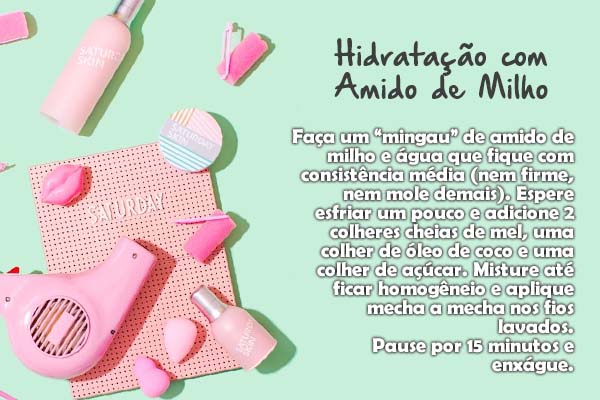 como hidratar cabelo de criança