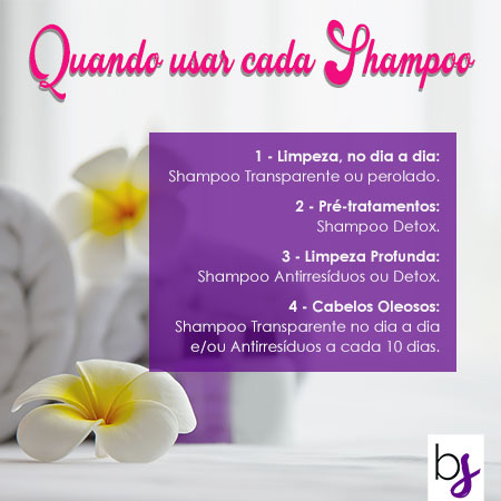 beleza simples quando usar cada shampoo