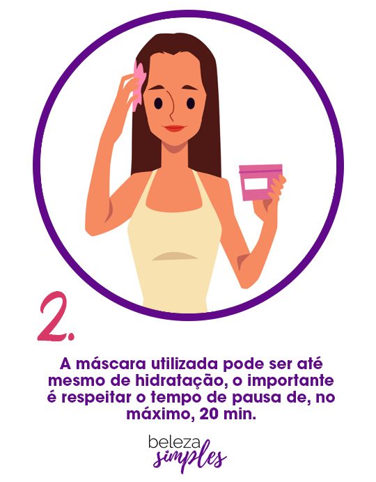 cauterização passo a passo - a máscara